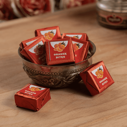 Orange Dryfruit Bites